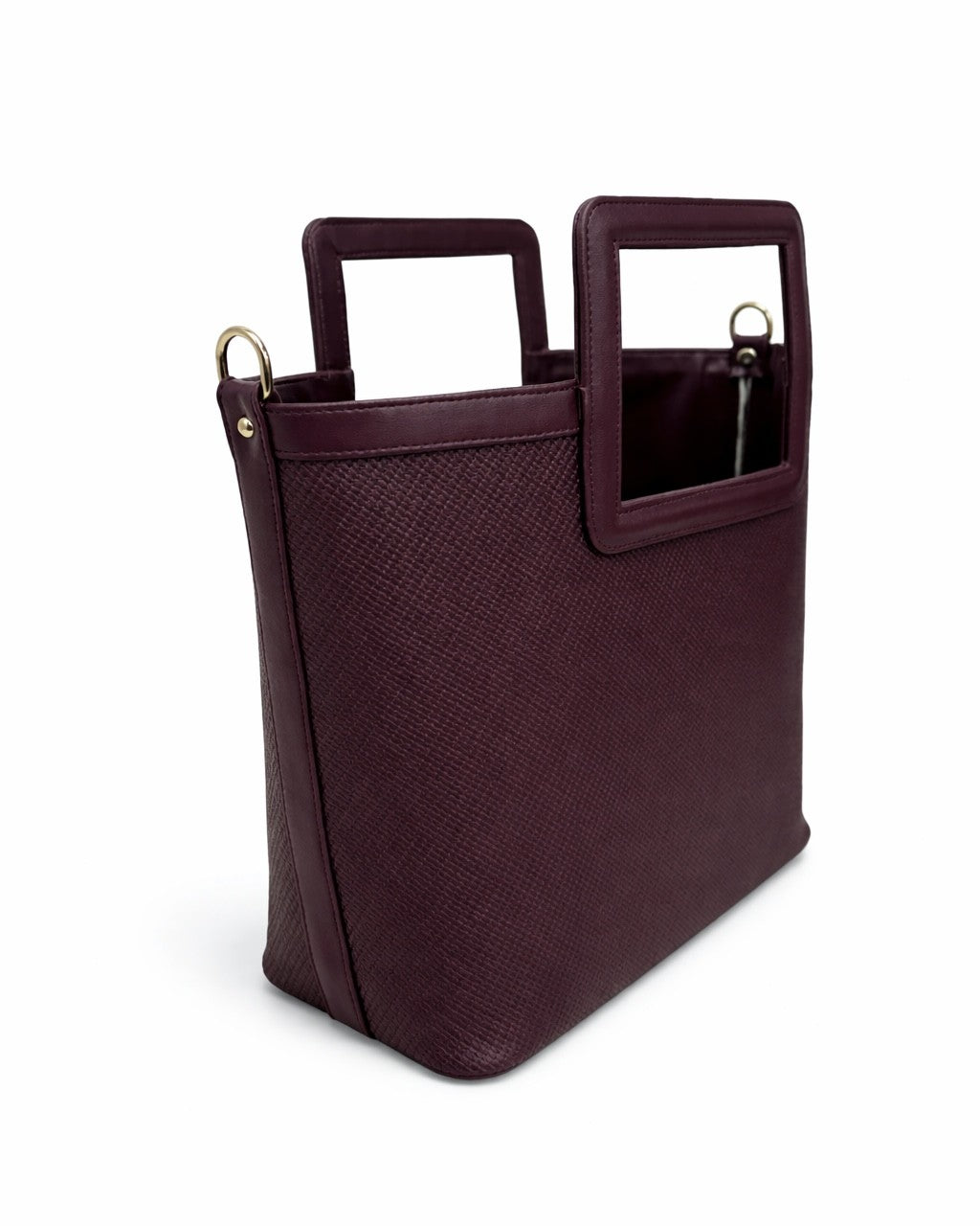 Everyday Frame Tote Bag - Wine