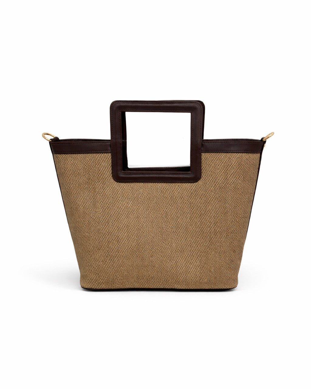 Everyday Frame Tote Bag - Brown