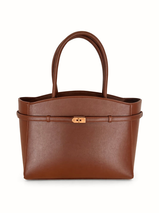 The Timeless Tote Bag - Brown