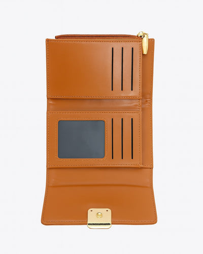 Simple & Classic Trifold wallet - Brown