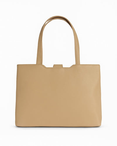 WorkMode 3 Compartment Tote Bag - Beige