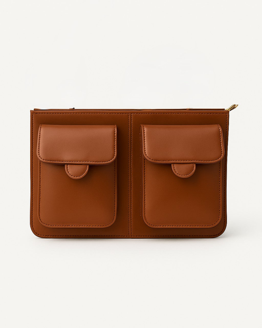 Double Front Pocket Sling Bag