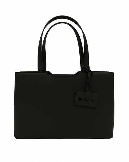 WorkMode 3 Compartment Tote Bag - Black