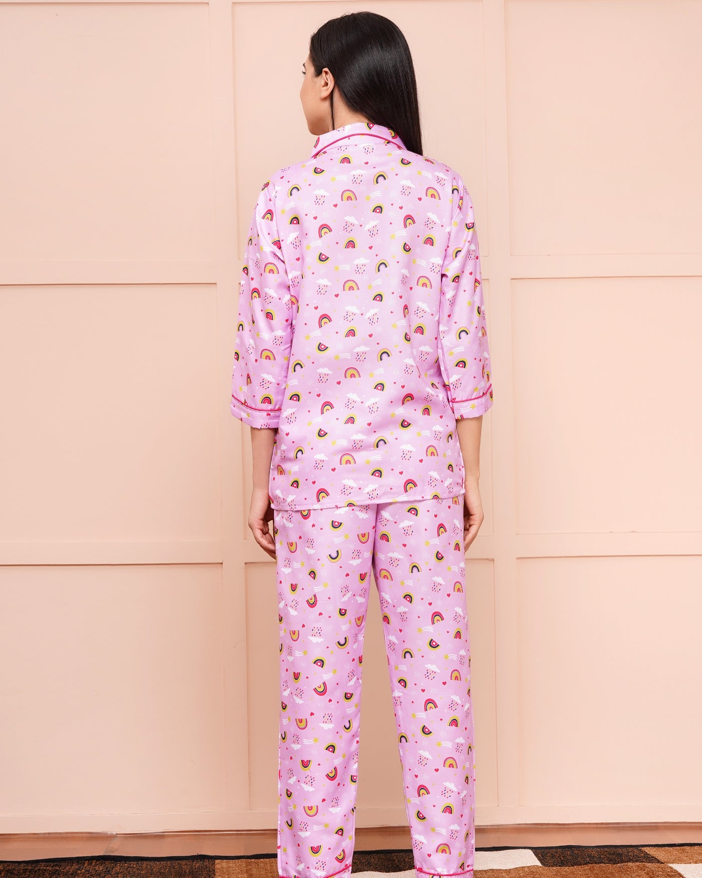 RAINBOW PRINT NIGHT SUIT