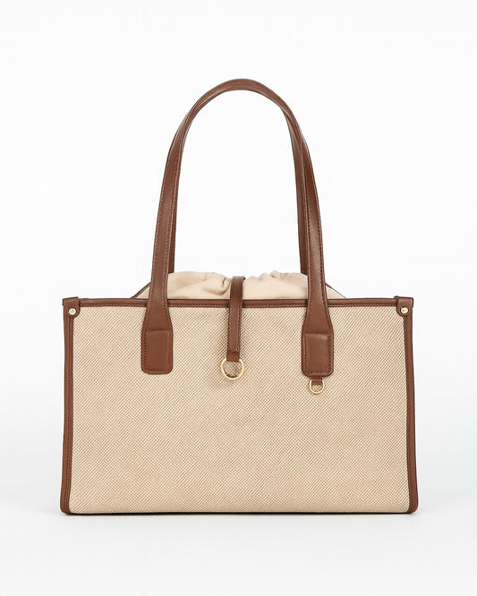 Carry All Tote Bag - Beige