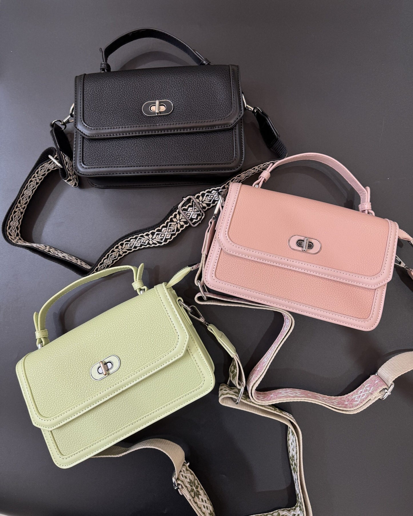 3 Compartment Click Sling Bag