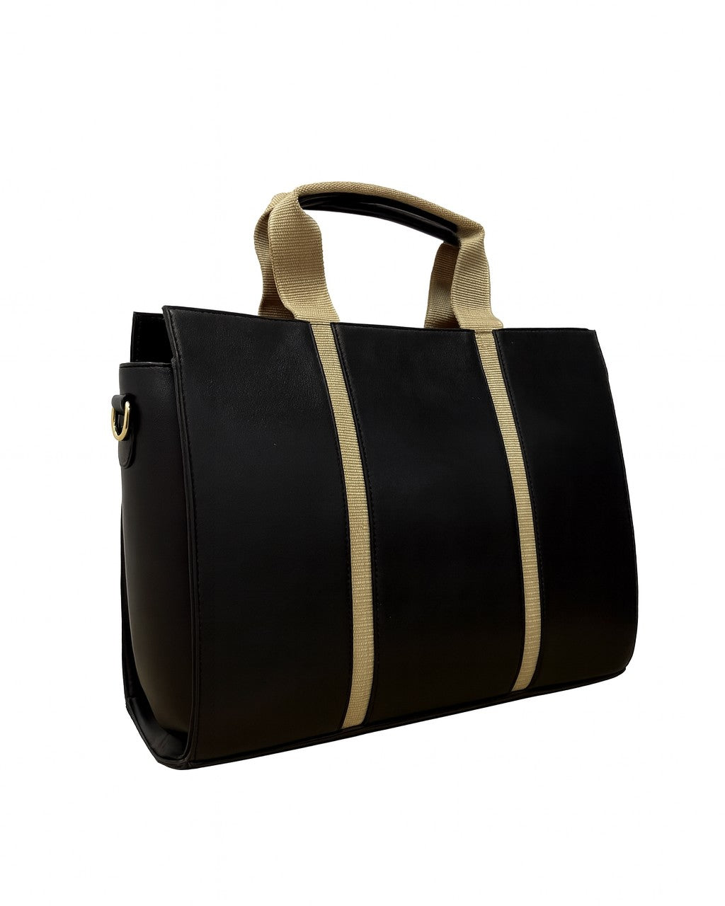 The Madam Laptop Tote Bag - Black