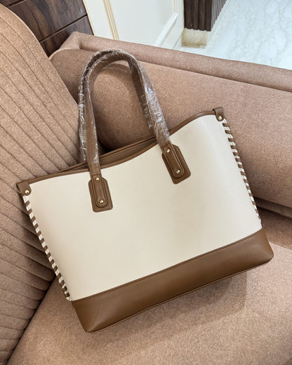 Effortless Tote Bag - Brown