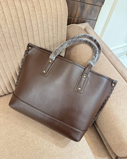 Effortless Tote Bag - Chocolate Brown