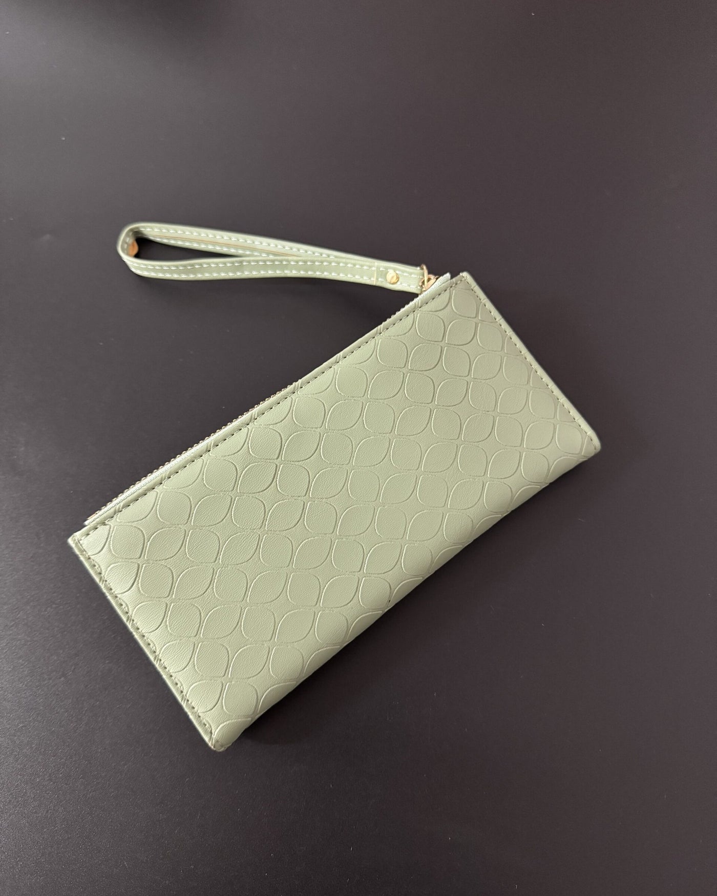 Textured Flower Wallet