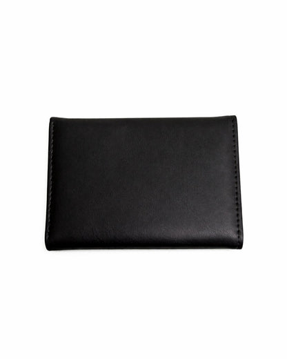 Bow Mini Trifold Wallet - Black