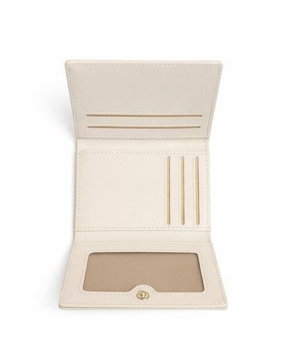 Bow Mini Trifold Wallet - Yellow