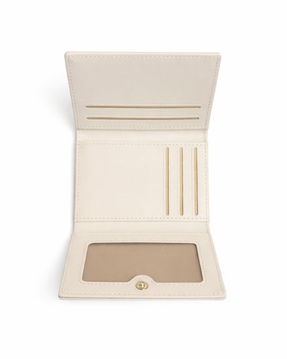 Bear Mini Trifold Wallet - Yellow