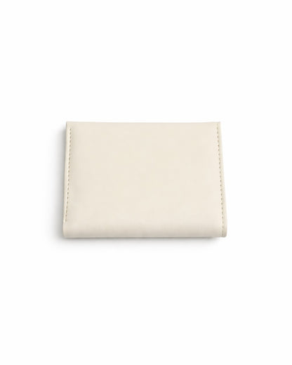Bow Mini Trifold Wallet - Yellow