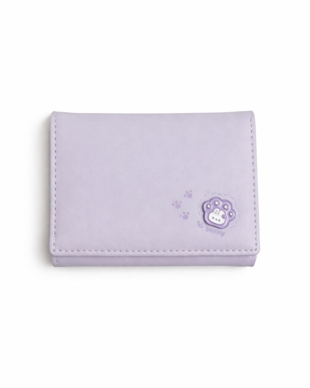 Bunny Mini Trifold Wallet - Purple