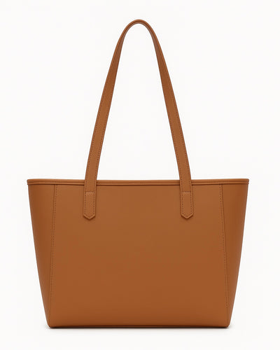 The H Laptop Tote Bag - Brown