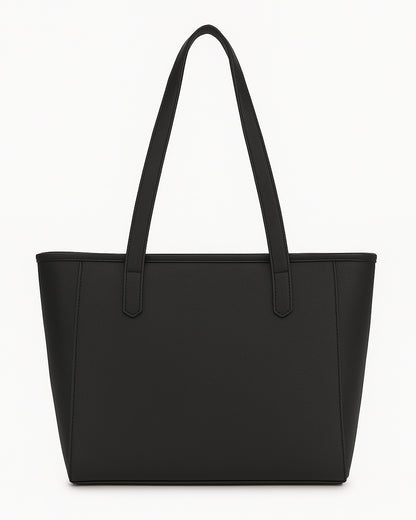 The H Laptop Tote Bag - Black