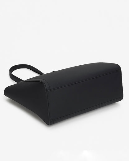 The H Laptop Tote Bag - Black