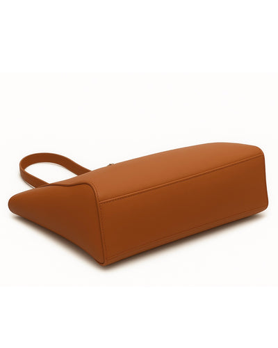 The H Laptop Tote Bag - Brown