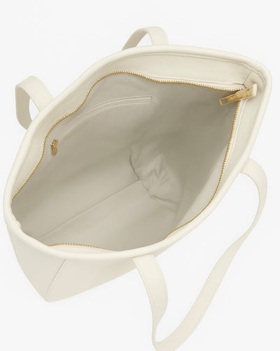 The H Laptop Tote Bag - Off White