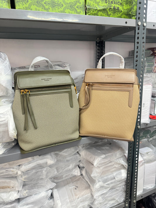Multi Zipper Backpack