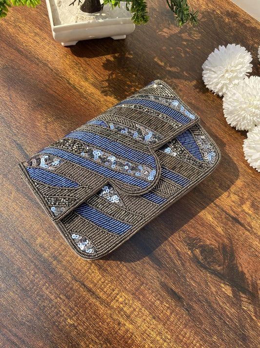 My Glam Hand Embroidered Clutch