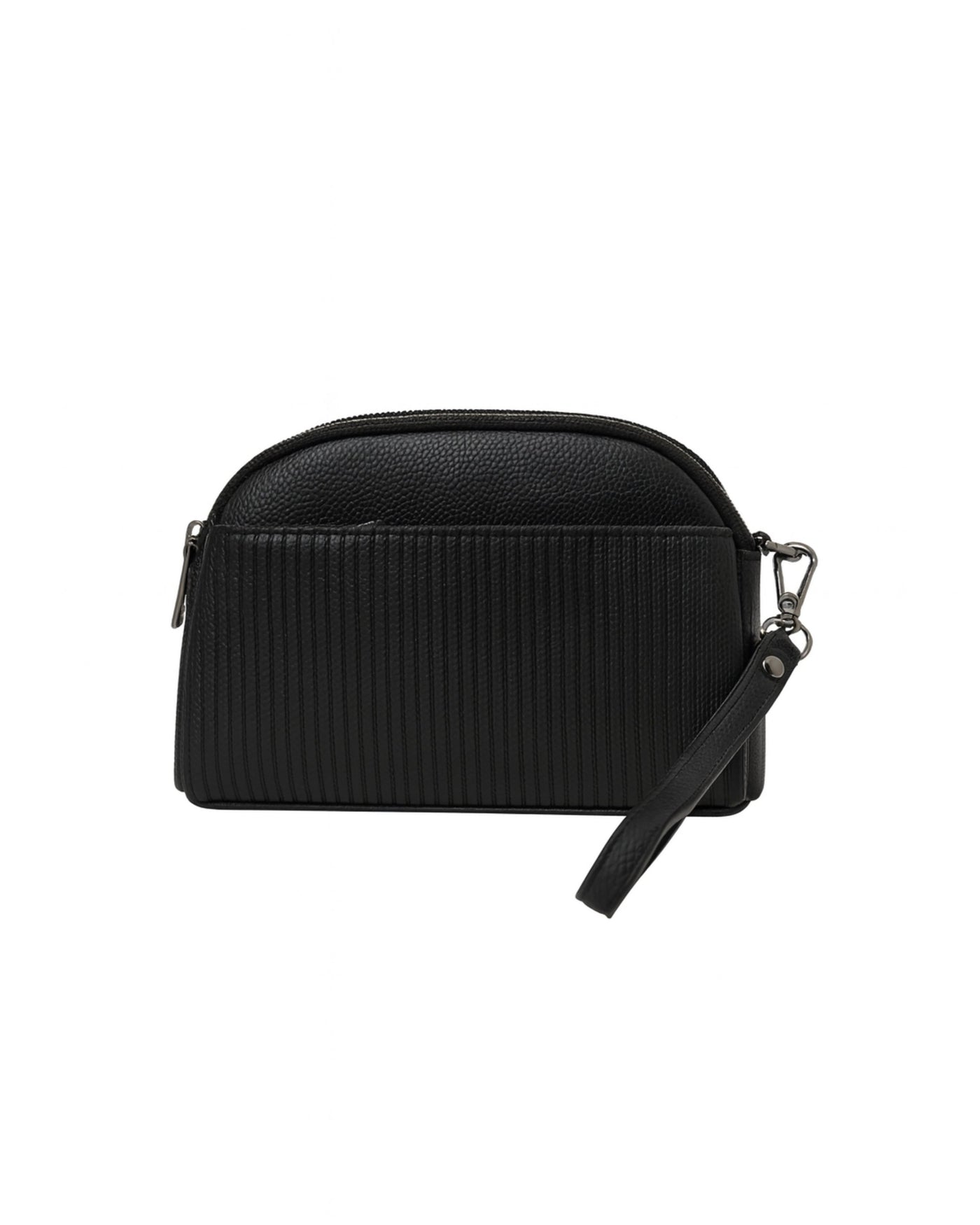 Black Striped Classic Sling Bag
