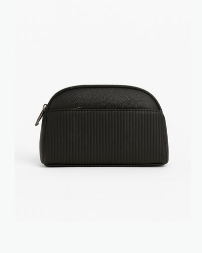 Black Striped Classic Sling Bag