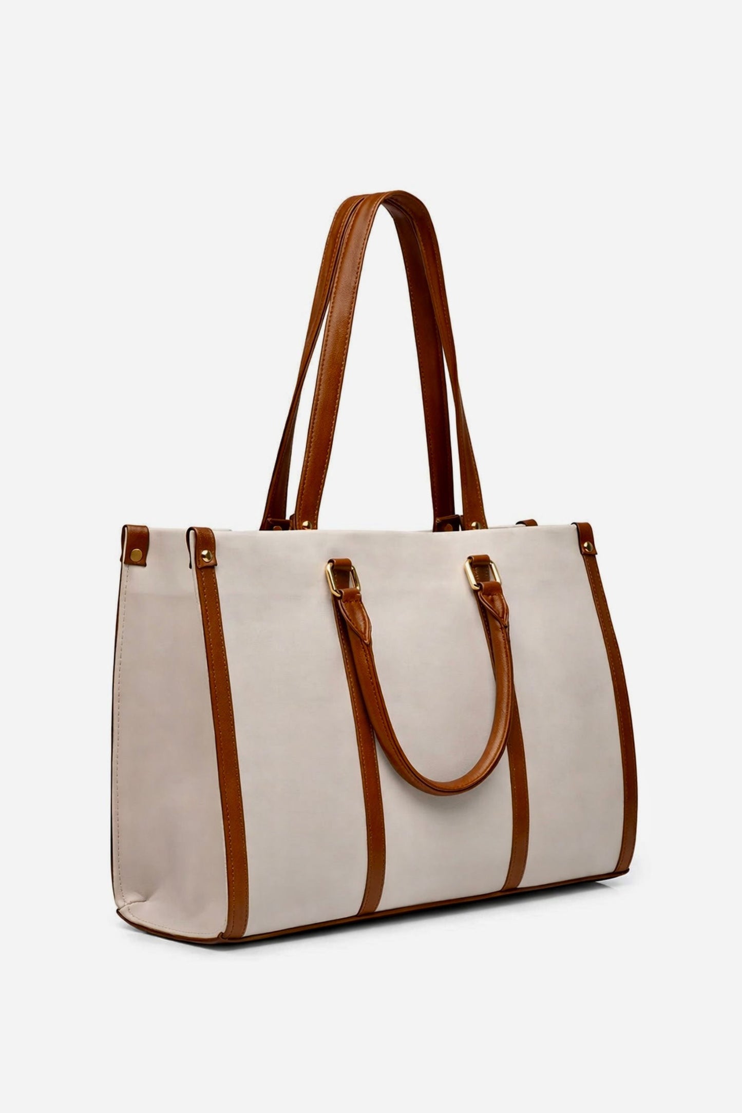 OnTheGo Laptop Tote Bag - Brown