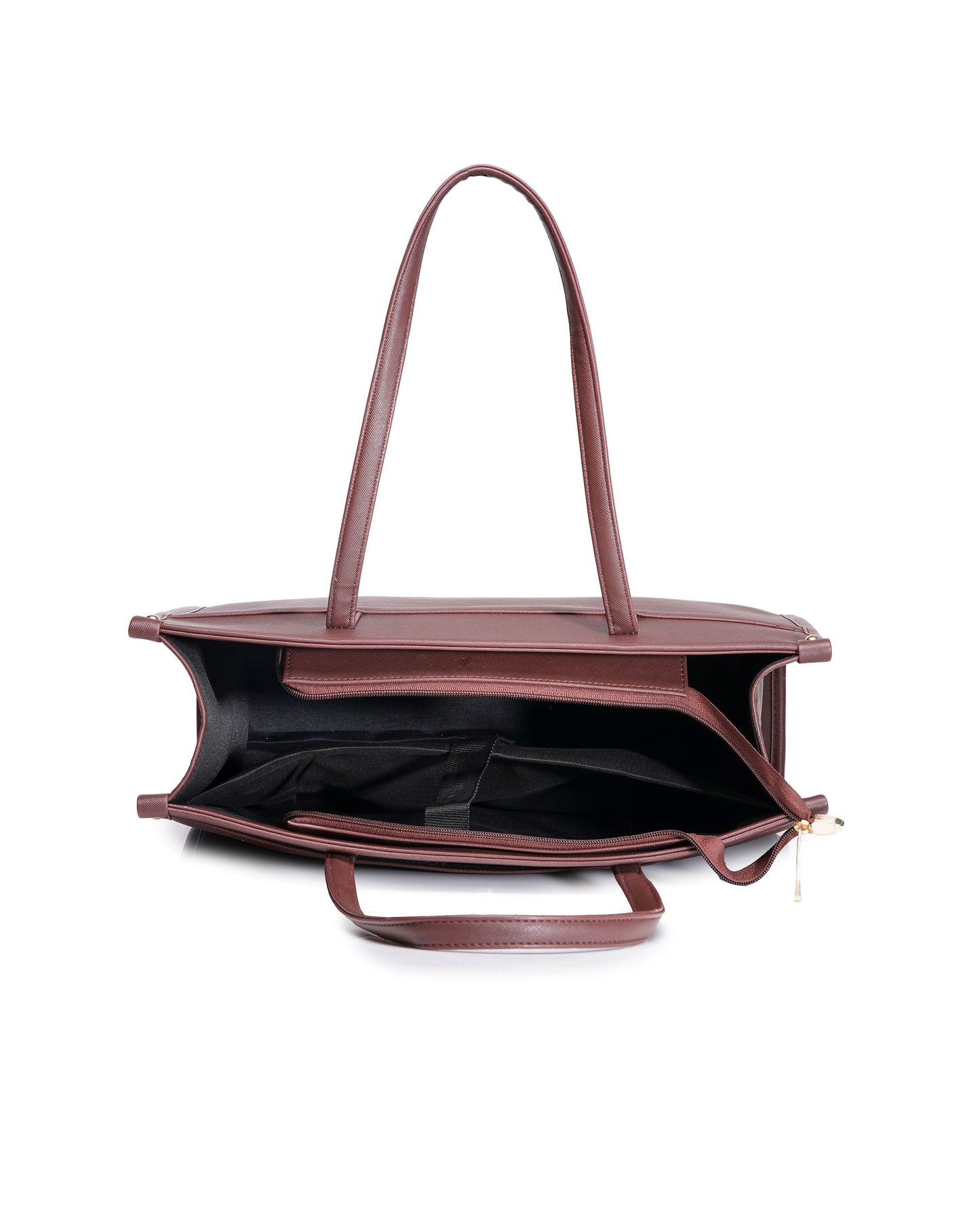 The League Laptop Tote Bag - Full Brown