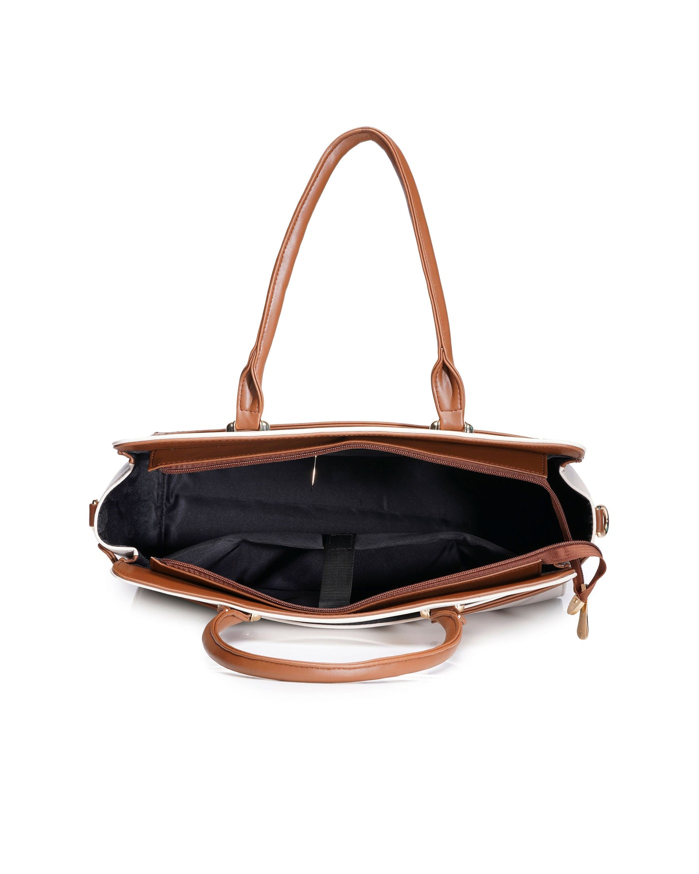 The Ample Laptop Tote Bag - Brown