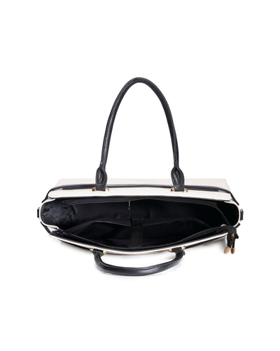 The Ample Laptop Tote Bag - Black