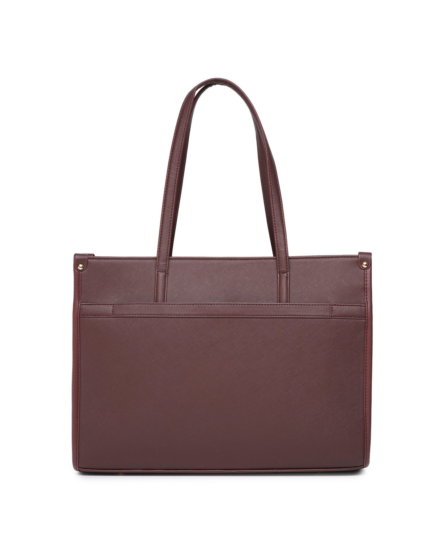 The League Laptop Tote Bag - Full Brown