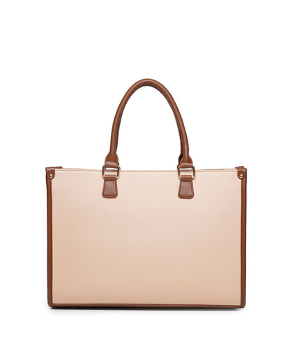 Wrap Up Laptop Tote - Beige