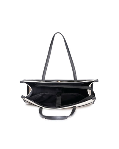 The League Laptop Tote Bag - Black