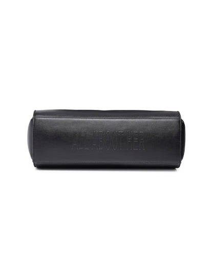 The Ample Laptop Tote Bag - Full Black