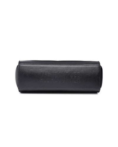 The Ample Laptop Tote Bag - Full Black
