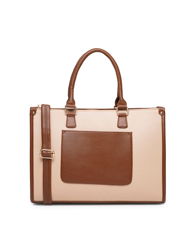 Wrap Up Laptop Tote - Beige