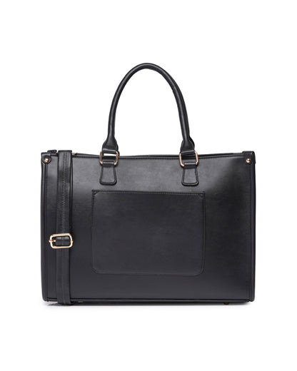Wrap Up Laptop Tote - Full Black