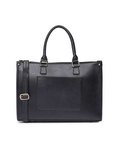 Wrap Up Laptop Tote - Full Black