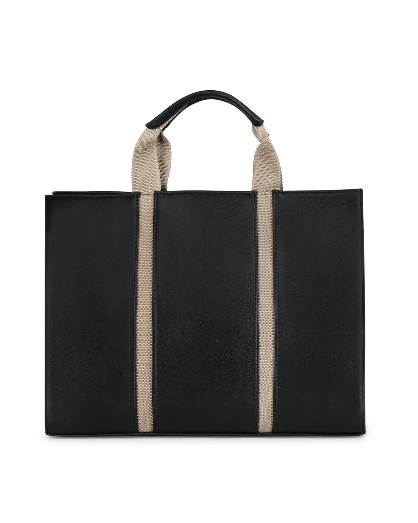 The Madam Laptop Tote Bag - Black