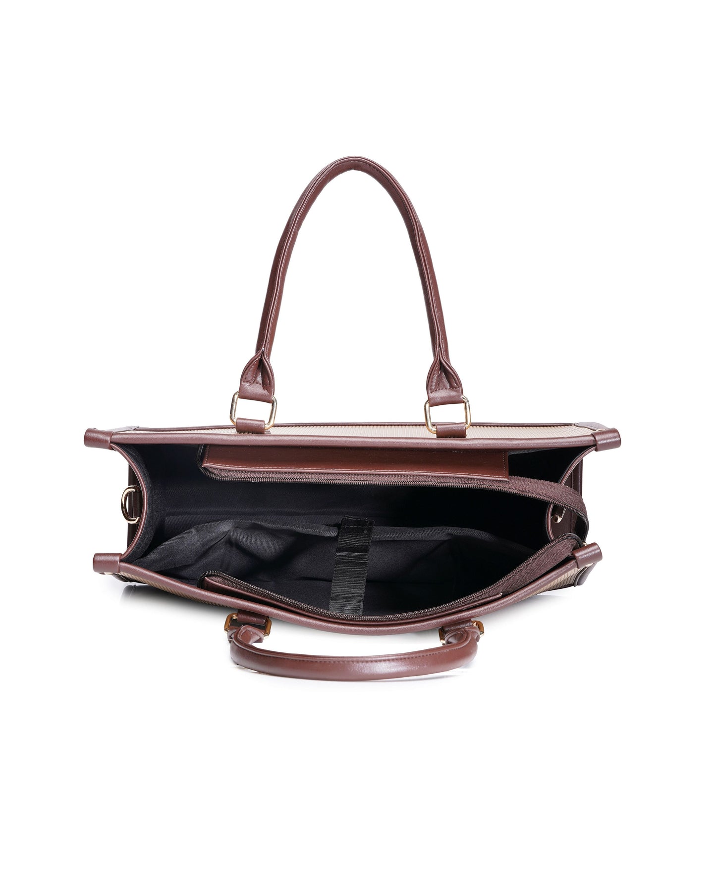 Day To Day Laptop Tote Bag - Brown