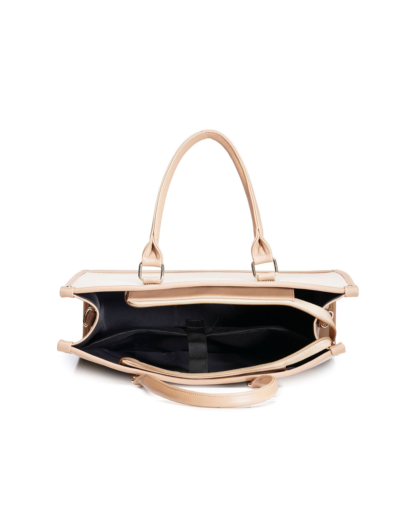 Day To Day Laptop Tote Bag - Beige
