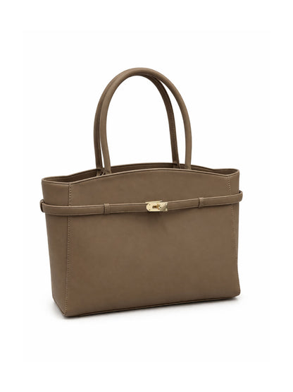 The Timeless Tote Bag - Neutral Beige