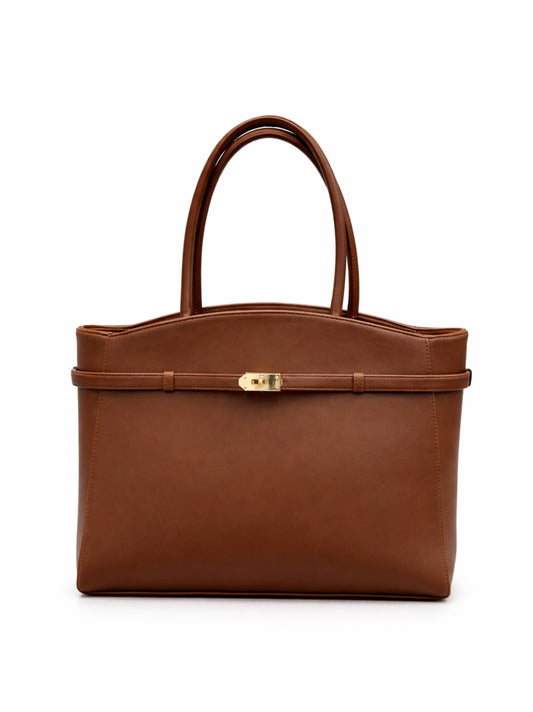 The Timeless Tote Bag - Brown