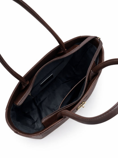 The Timeless Tote Bag - Chocolate Brown