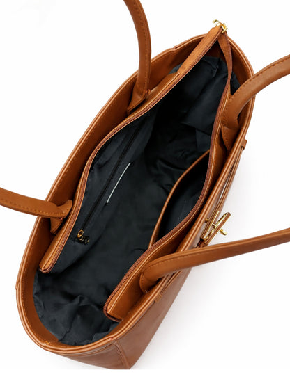 The Timeless Tote Bag - Brown