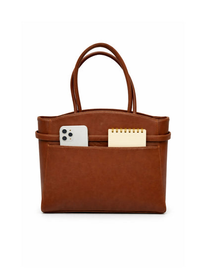 The Timeless Tote Bag - Brown