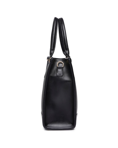 Day To Day Laptop Tote Bag - Full Black