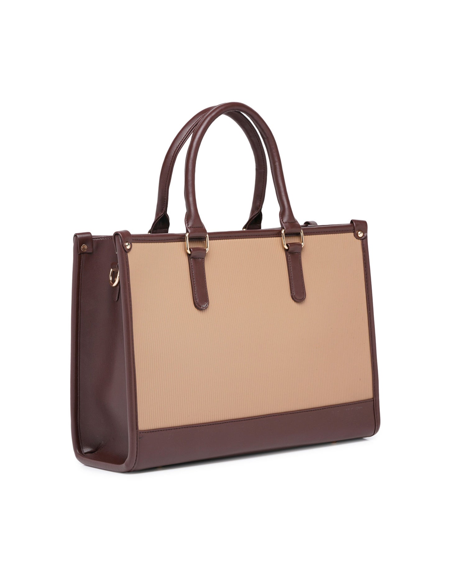 Day To Day Laptop Tote Bag - Brown